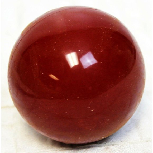 Parkside Replacement Croquet Ball - Smooth Solid Dark Red - 8.75" circumference - Picture 4 of 5